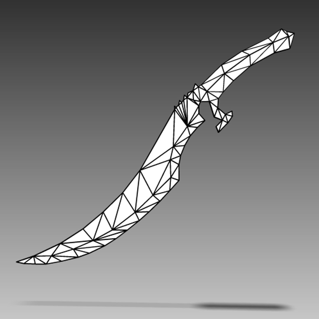 3ds Max Fantasy Knife Dragon