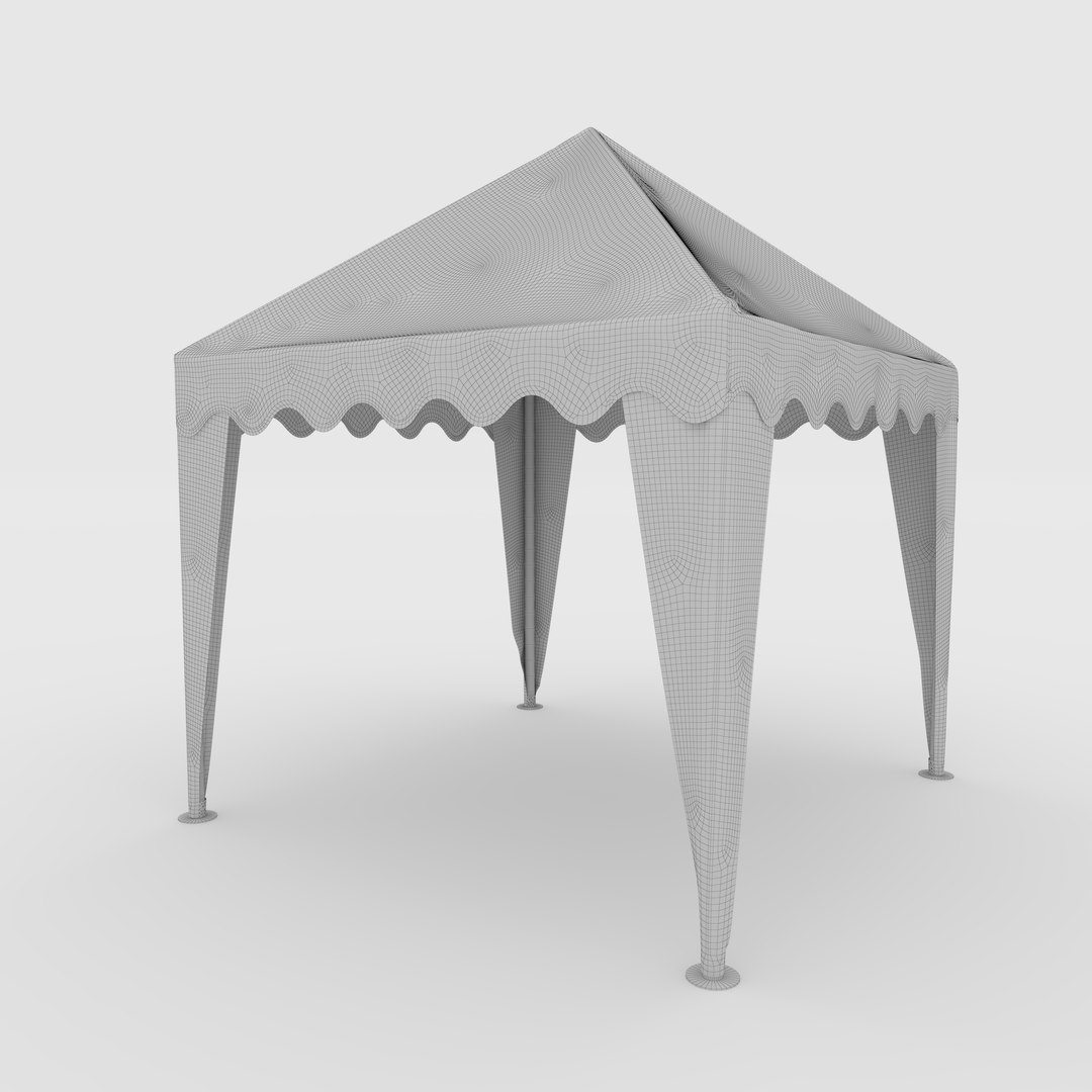 3D Model Gazebo Tent 11 250 Cm X 250 Cm - TurboSquid 2305833