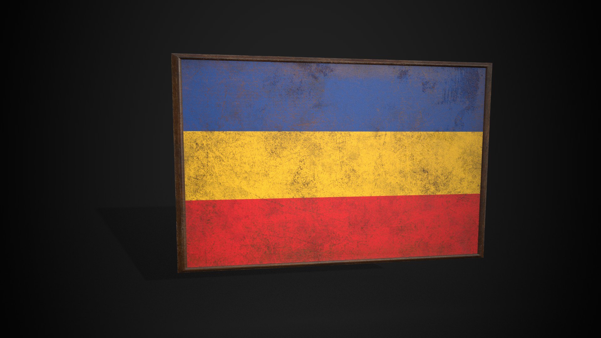 Old Picture Frame With Mecklenburg Schwerin  Flag - Game Ready PBR Low-poly 3D Model 3D model https://p.turbosquid.com/ts-thumb/4w/W96bJ7/PT/1920x10805/jpg/1721302949/1920x1080/fit_q87/267a2b50feb2d54effc81e96e4fe1cb8f71c2808/1920x10805.jpg