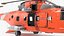 Hélicoptère de recherche et de sauvetage gréé