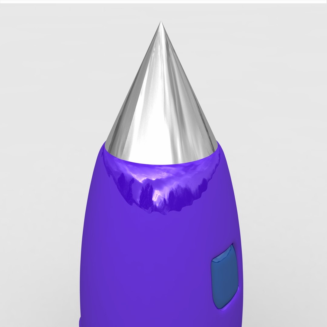Rocketship Obj