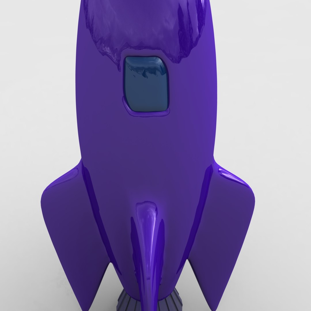 Rocketship Obj