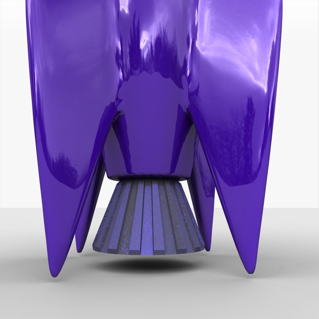 Rocketship Obj