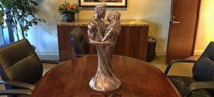 3D statue design man model