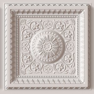 decorative ceiling tile 3d model