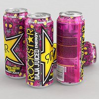Beverage Can Rockstar Energy Drink Baja Juiced Passion Fruit 500ml 2021