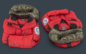 antarctic jacket 3D model