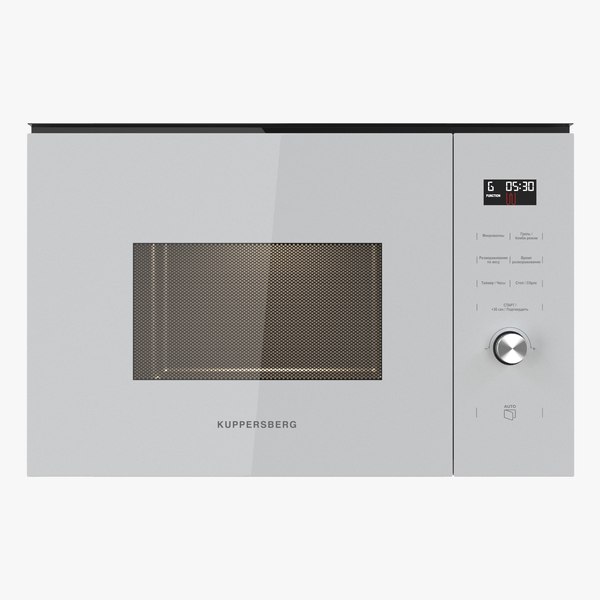 3D Microwave oven Kuppersberg HMW 650 WH model - TurboSquid 2050196