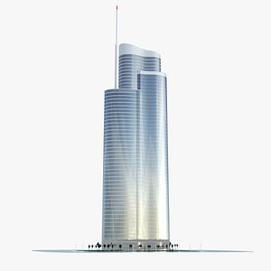 building dubai towers - 3d max