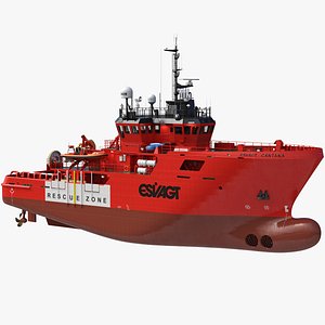 Standby Safety Vessel ESV CANTANA 3D model