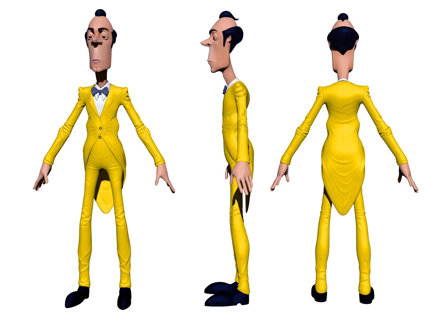 3D butler games tv - TurboSquid 1248244