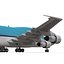 Boeing 747-300 KLM Rigged 3D Model