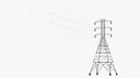 Electric Power Transmission Tower