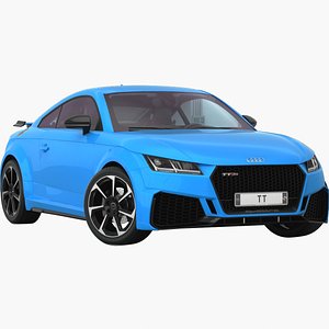 Audi TT RS 2021 Opening doors and trunk