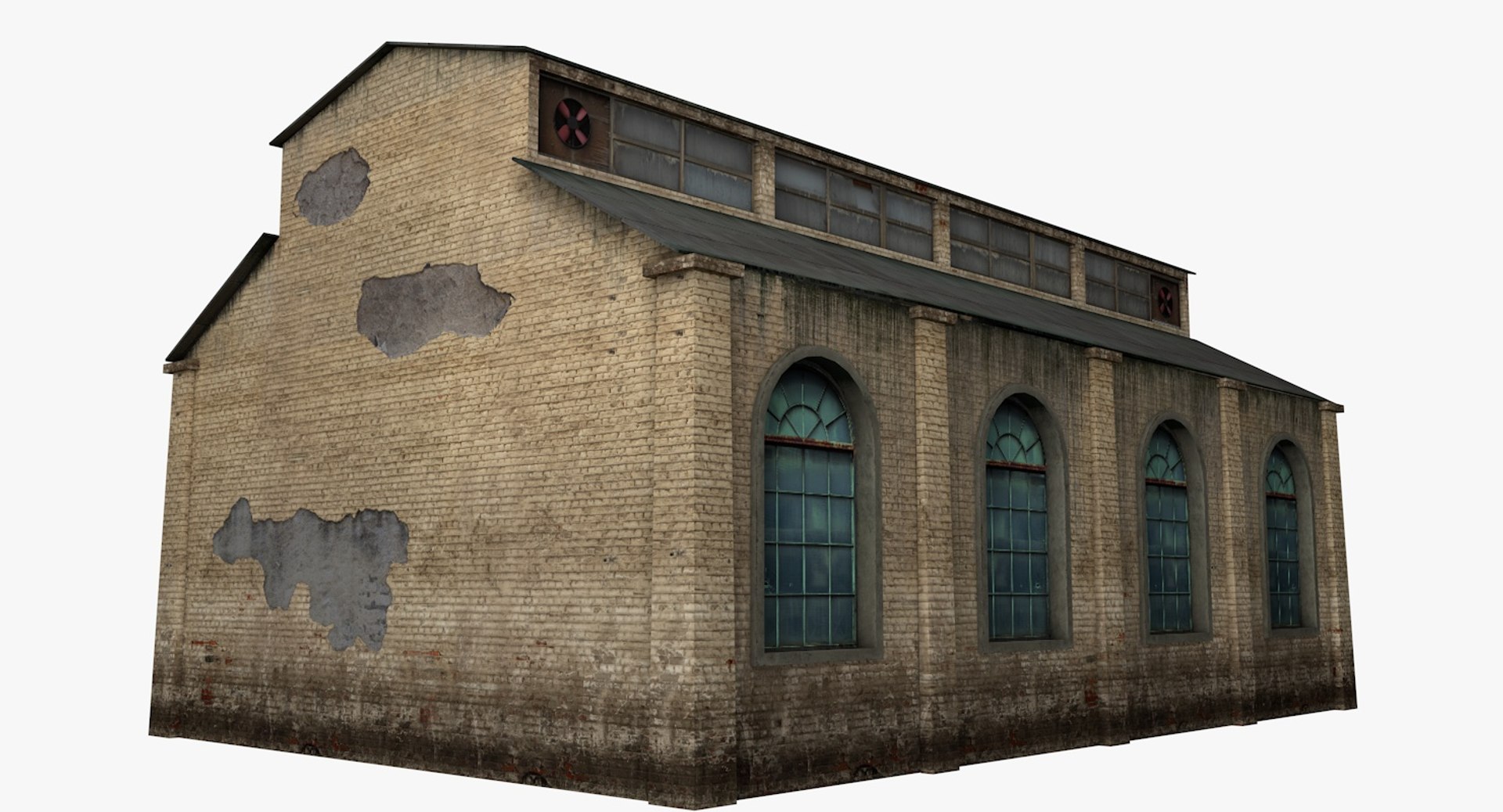 Old Warehouse House 3d Model Turbosquid 1203079 9179