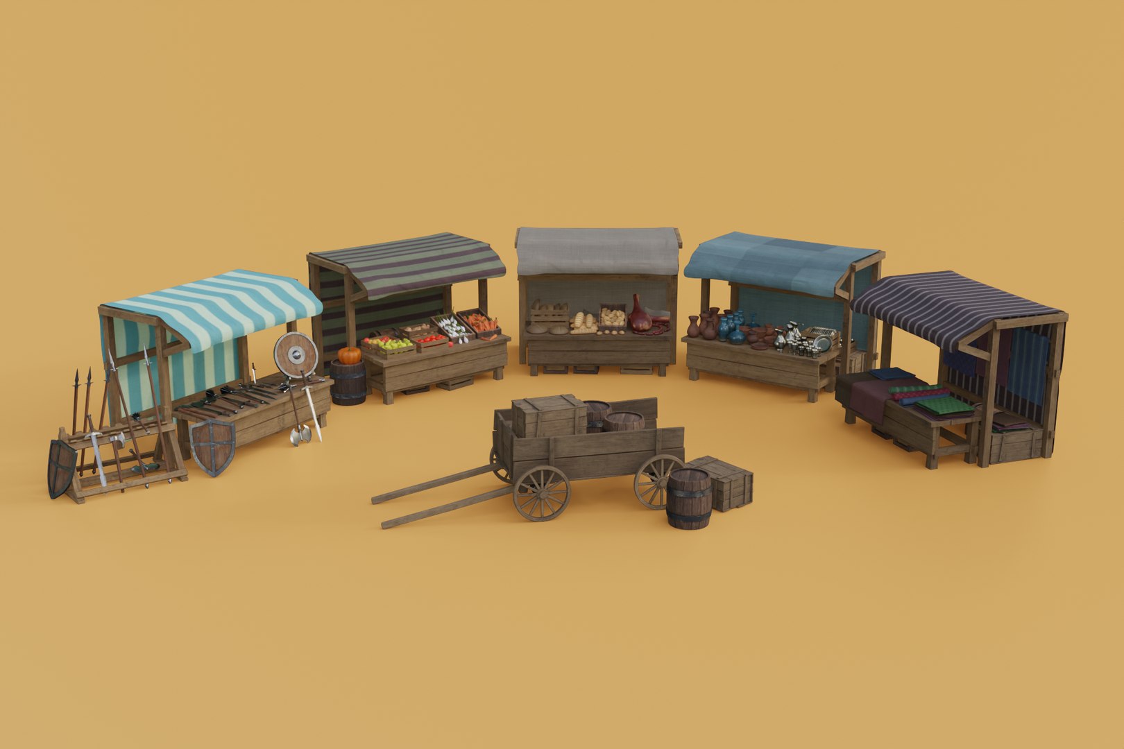3D Medieval Market Pack https://p.turbosquid.com/ts-thumb/4x/Ck8fEW/Kp/render1/png/1639910357/1920x1080/fit_q87/9303931231e092b49a6c3b28301901208ad093c8/render1.jpg