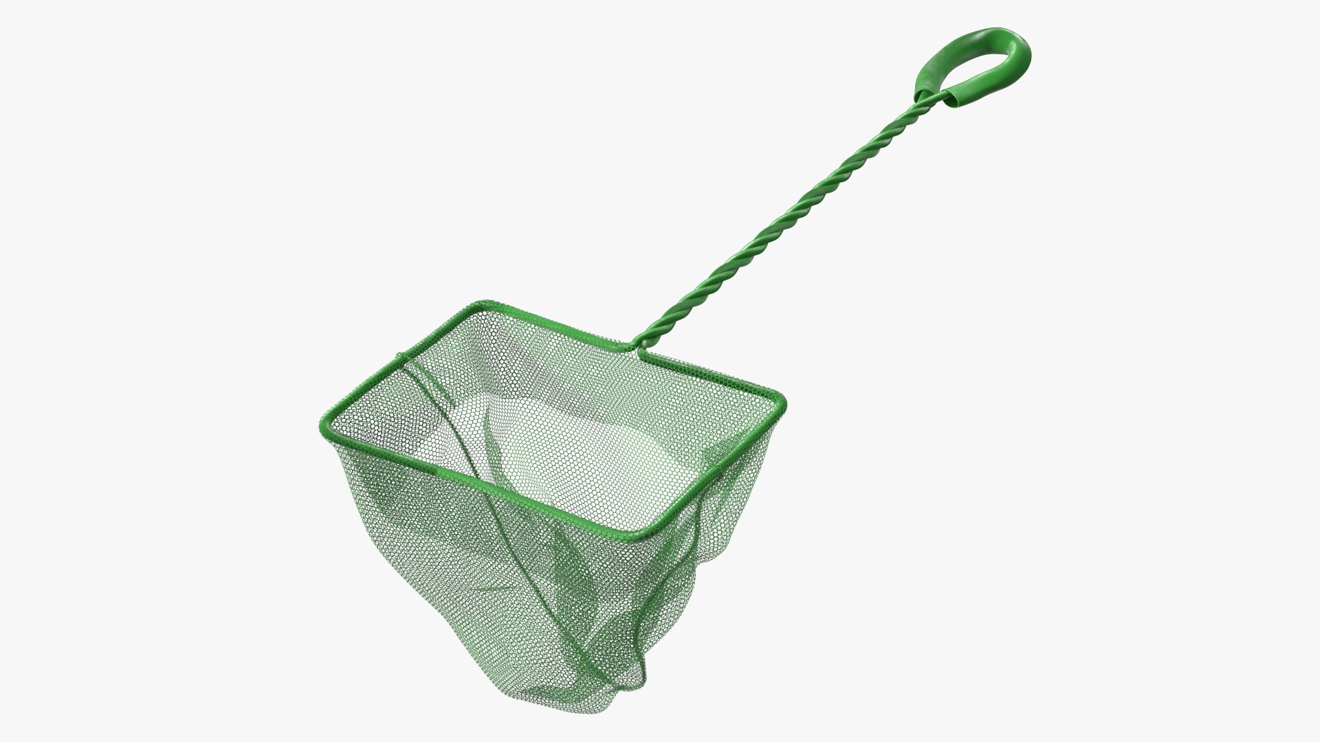 Aquarium Square Fish Net 3D model preview