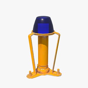Airport Taxiway Light 3D model