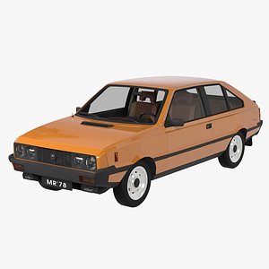 3D Polonez Old European Car