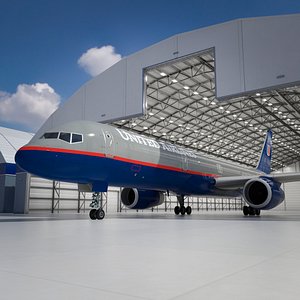 United Airlines Boeing 757