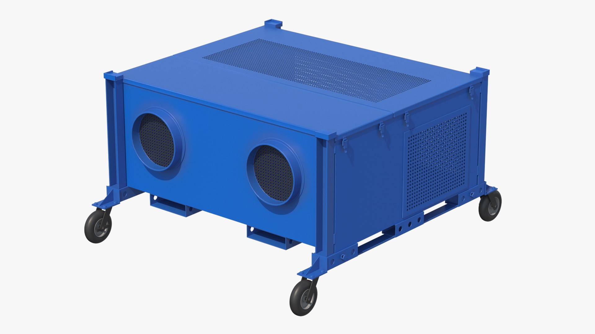 Portable Air Filtration System 3D model preview