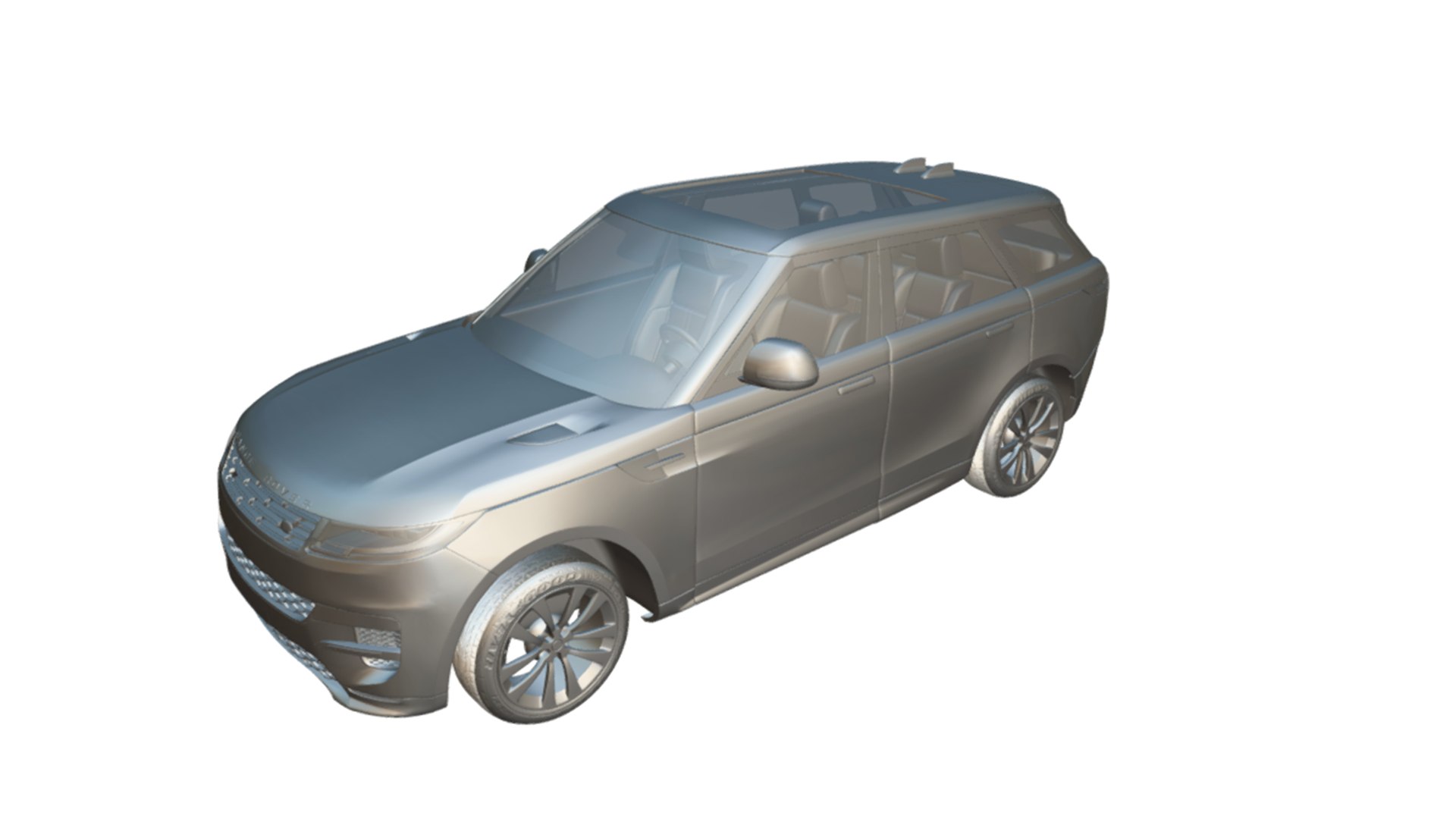 Land Rover Range Rover Sport 3D Model - TurboSquid 2259388