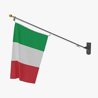 Wall Flag Italy T2