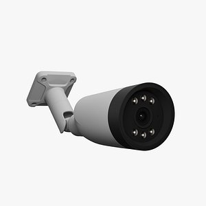 Indoor-Outdoor Bullet Camera 3D