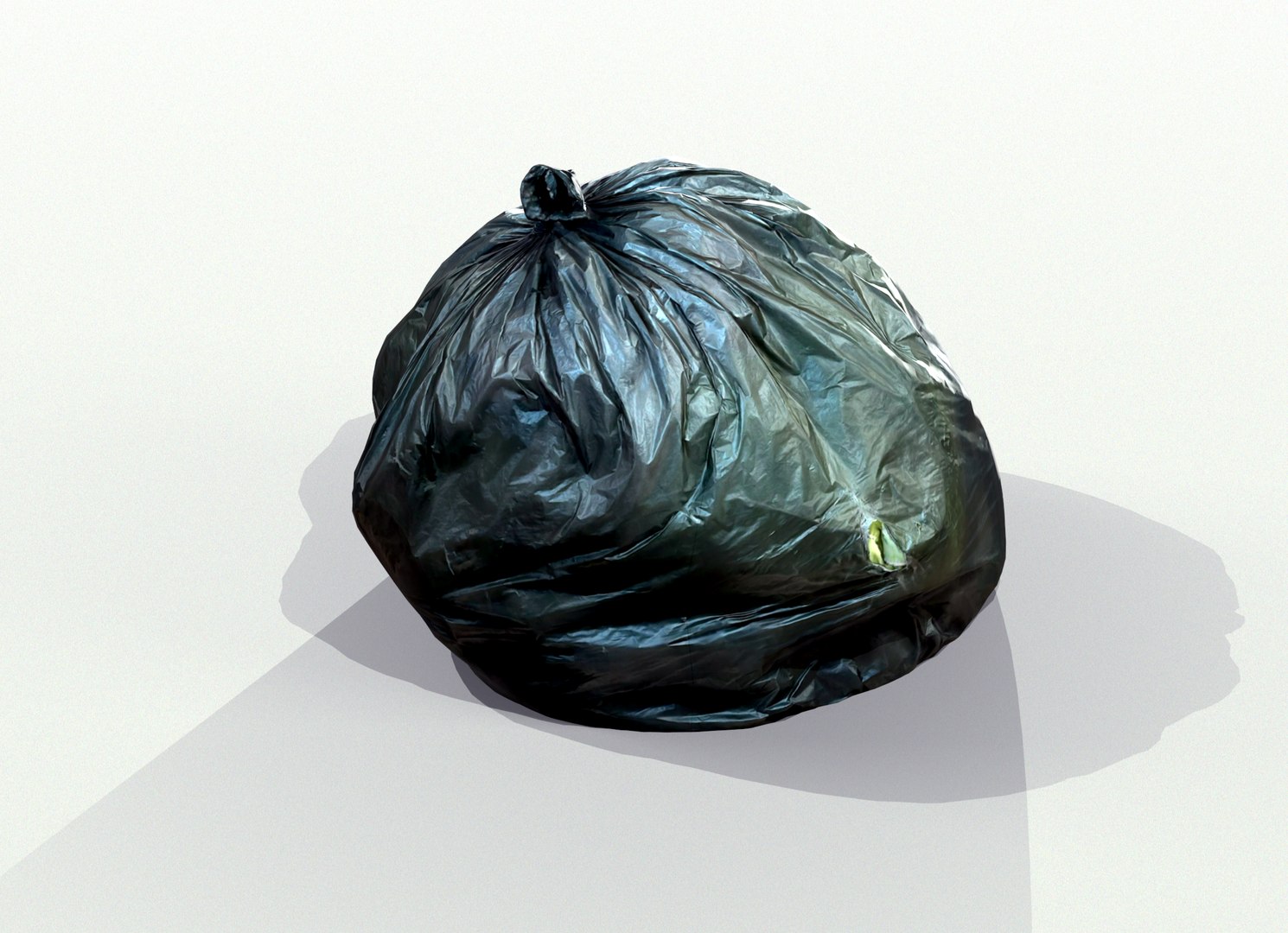 3D Black Garbage Bag 3d Scan - TurboSquid 2169740