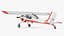 Avião PZL 104 Wilga Branco