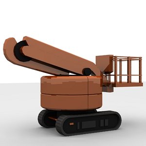 crane hitachi 3d model