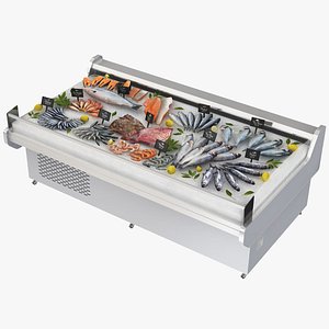 Seafood Display Stand 3D