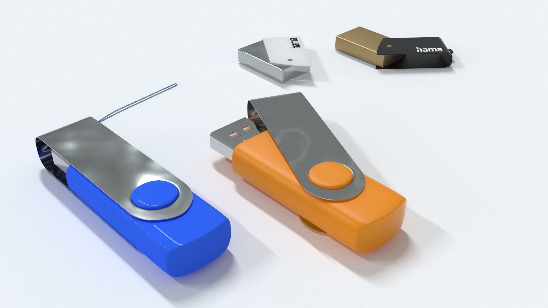USB Key 3D Model - TurboSquid 2147448