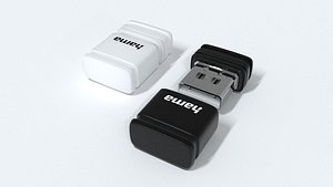 USB key 3D model