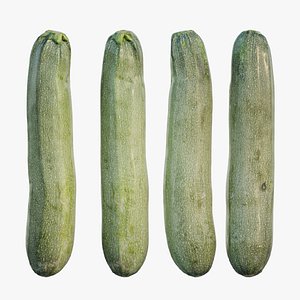 3D model Large Courgette