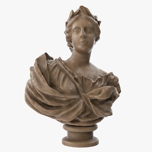 bust woman 3D model