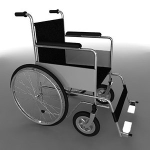 3d wheel chair
