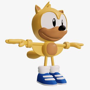 3D model Super Sonic