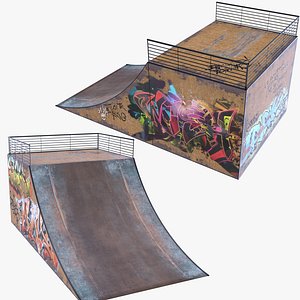 Interior do armazém interno do Skate Park Modelo 3D $199 - .max .fbx .obj -  Free3D