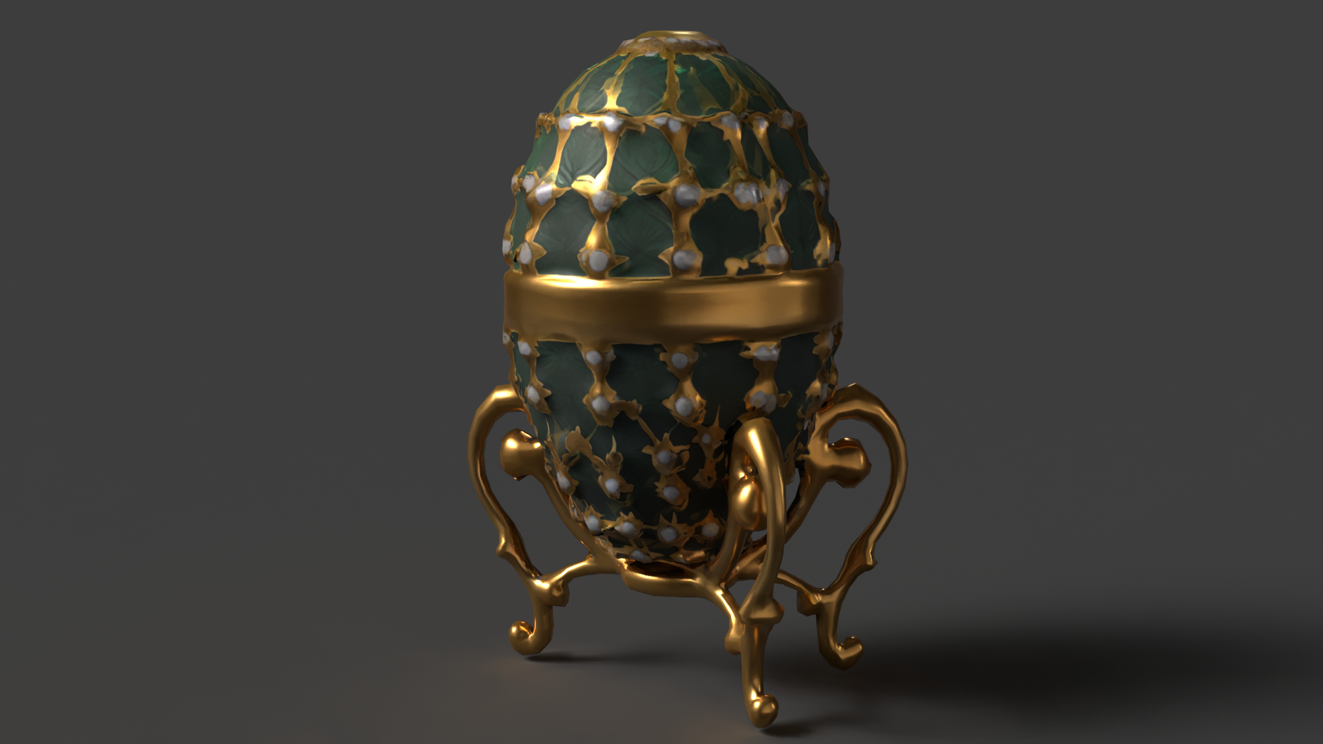 3D Russian Faberge Egg Model - TurboSquid 2296794