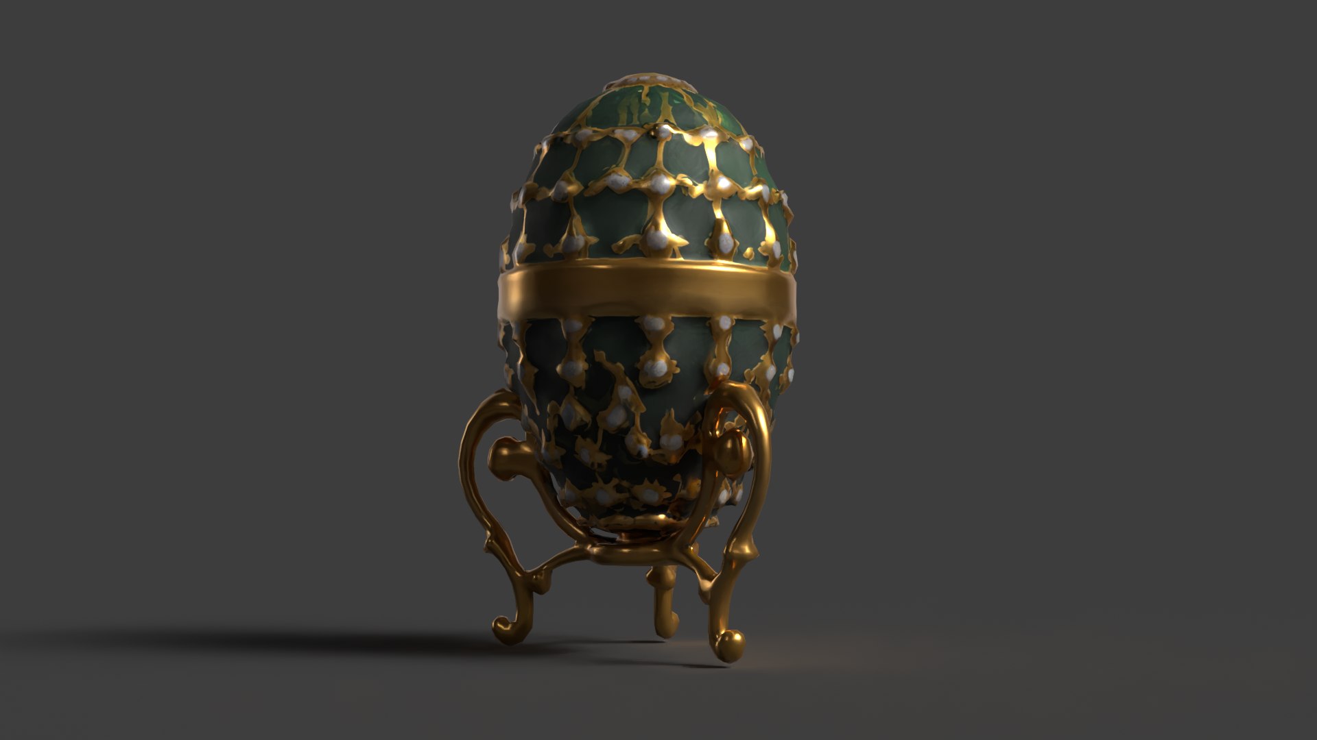 3D Russian Faberge Egg Model - TurboSquid 2296794