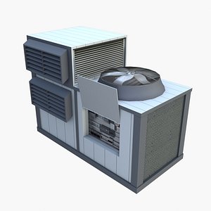 Ventilation unit on the roof