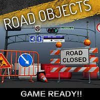 Road Objects pack