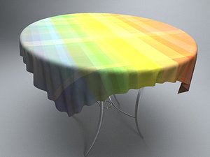 glass round table tablecloth
