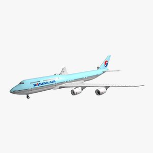 Game Ready Boeing 747-8i Korean Air