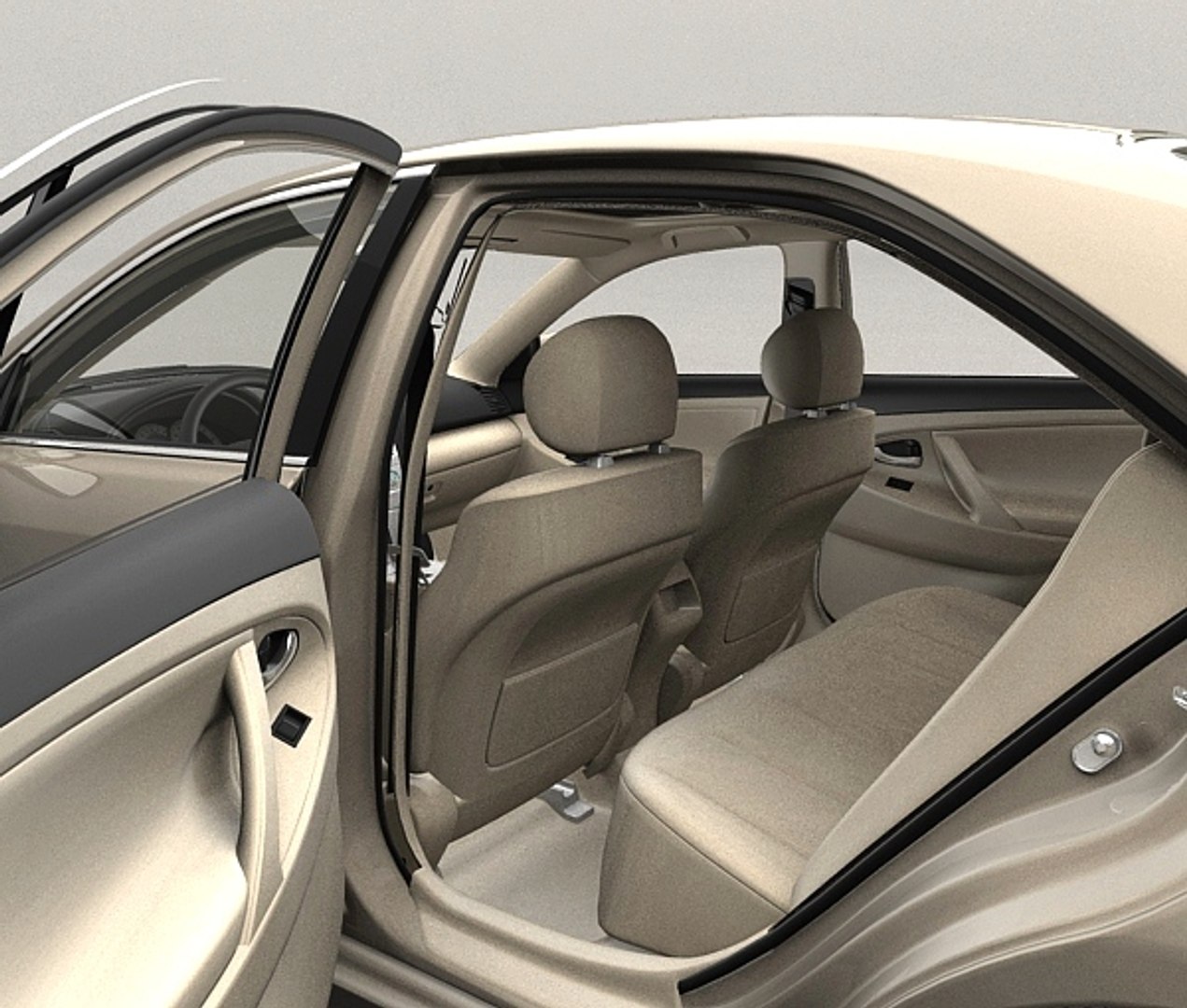 Toyota Camry 2007 3d 3ds