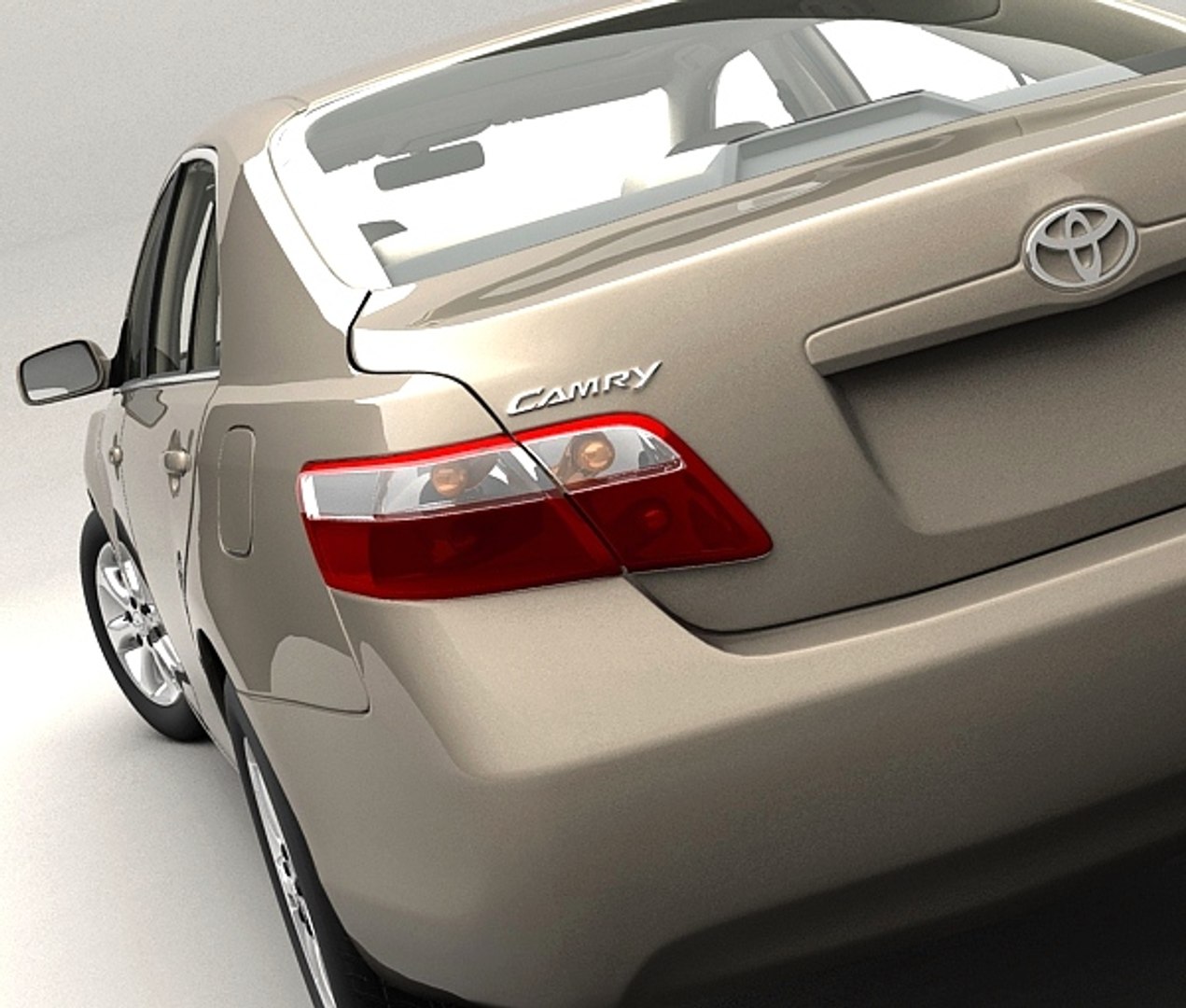 Toyota Camry 2007 3d 3ds