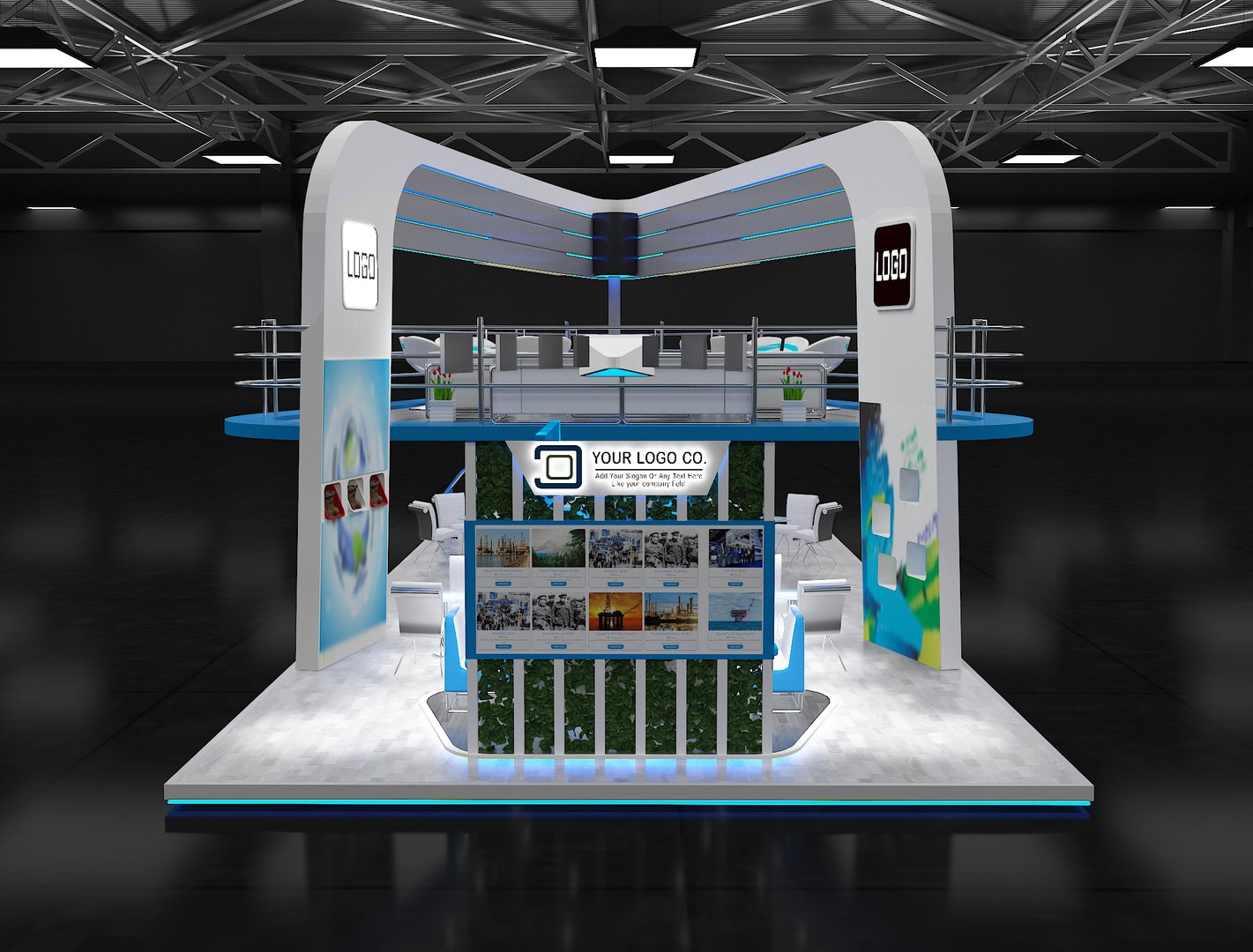 Booth Exhibition Stand A625 3d - Turbosquid 1964470