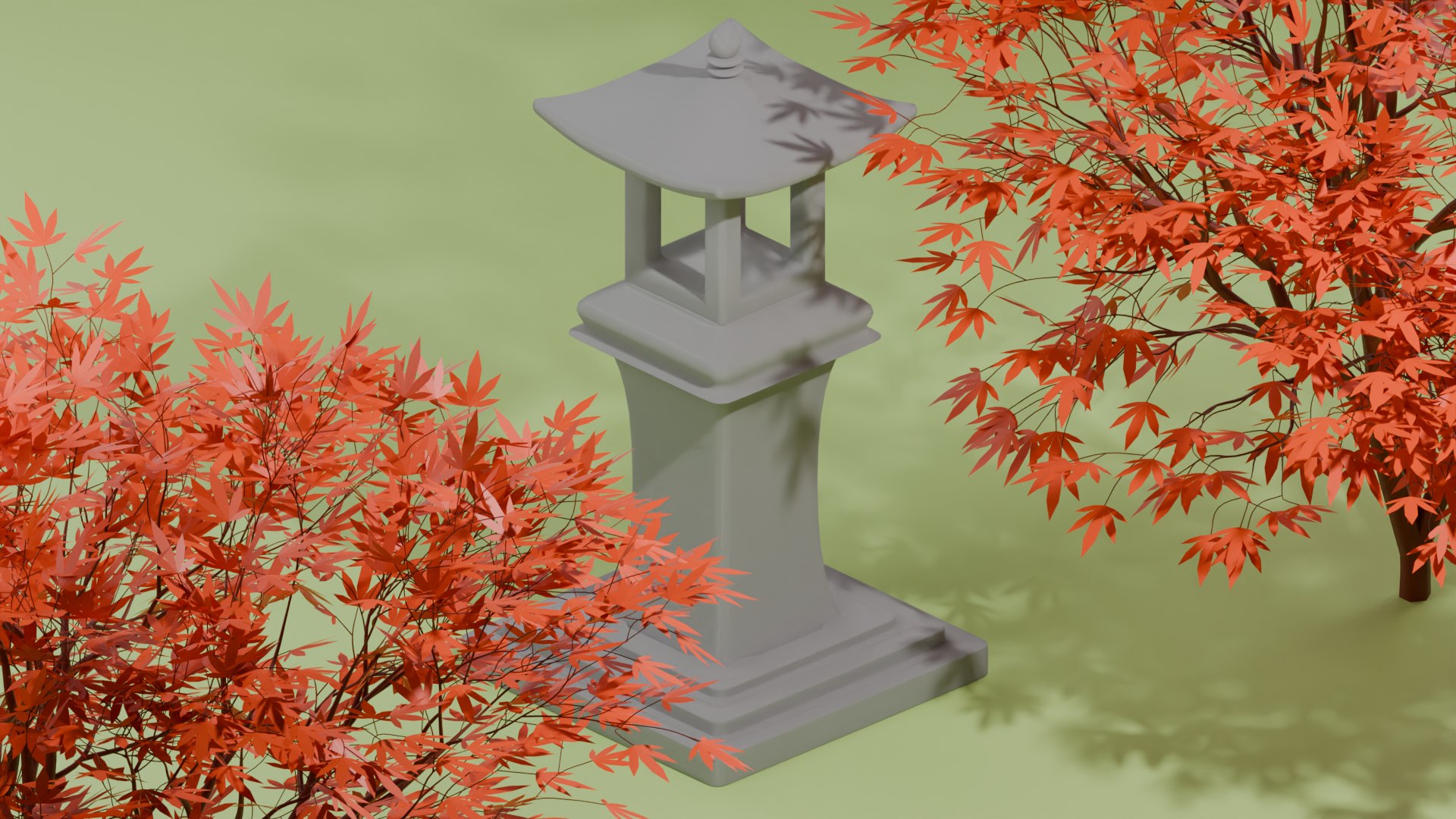 3D Third Japan Garden Model - TurboSquid 2228329