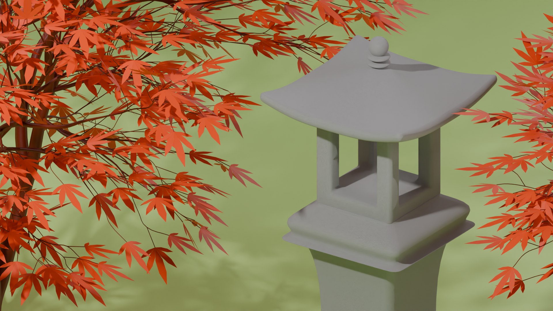 3D Third Japan Garden Model - TurboSquid 2228329